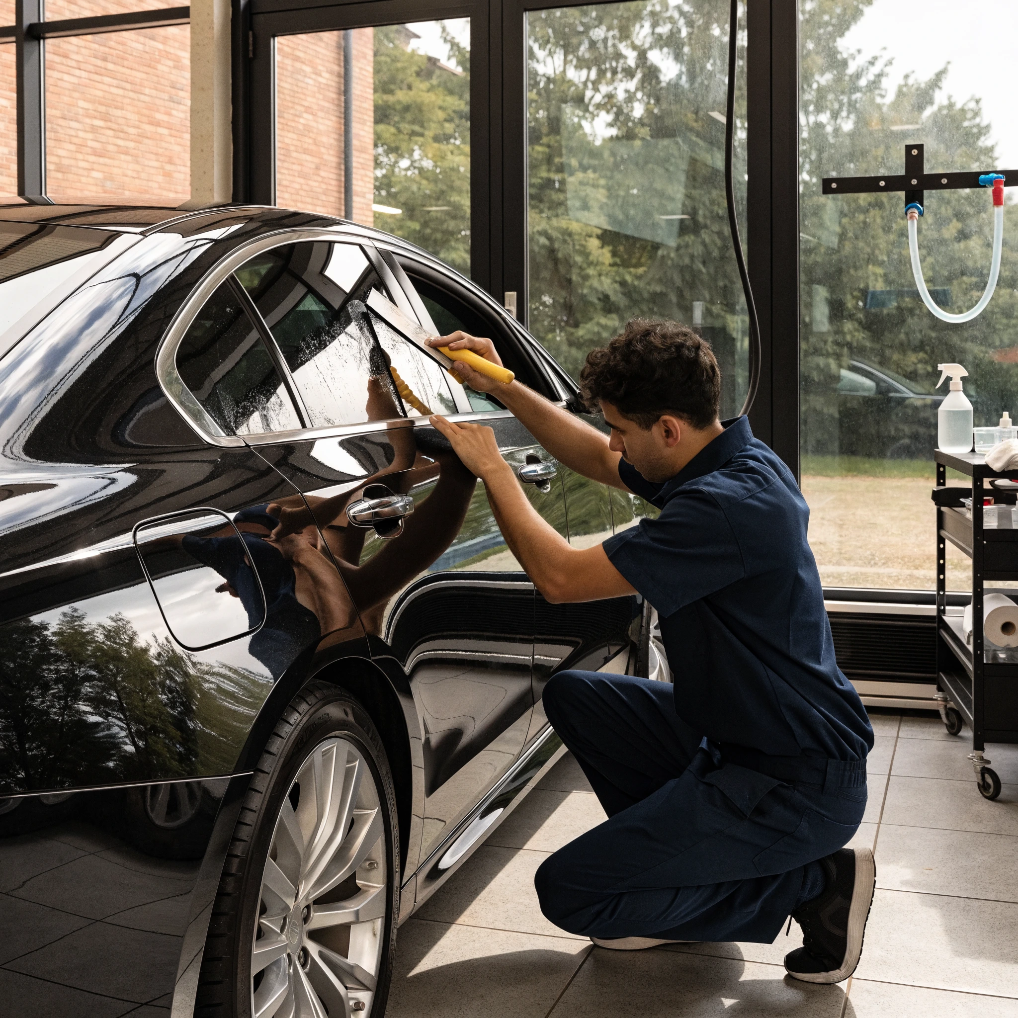 Professional car window tinting service in Oshawa Ontario